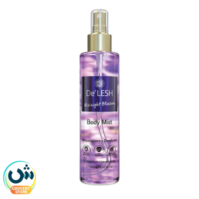 De'lesh Midnight Blossom Body Mist Antiperspirant + Deodorant