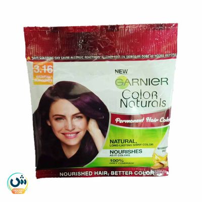 Garnier Color Naturals Permanent Hair Color 3.16 Natural Burgundy