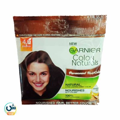 Garnier Color Naturals Permanent Hair Color 4.0 Brown