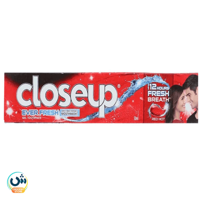 Close Up Everfresh Red Hot Gel Toothpaste Anti-bacterial Mouthwash