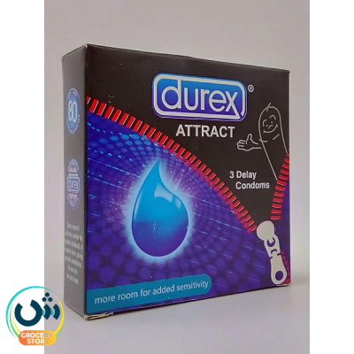 Durex Attract 3 Delay Condoms