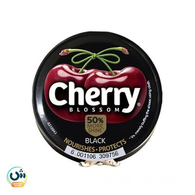 Cherry Blossom Black Shoe Polish