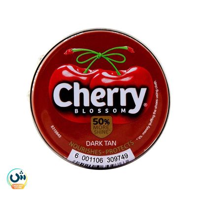 Cherry Blossom Dark Tan Shoes Polish