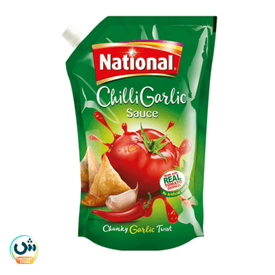 National Chilli Garlic Sauce Chunky Garlic Twist