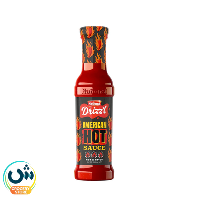 National Drizz'l American Hot Sauce Hot & Spicy