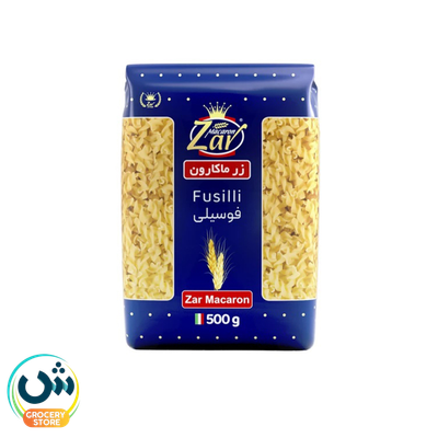 Zar Macaron Fusilli Pasta