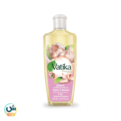 Vatika Naturals Garlic Enriched Hair Oil Repair & Restore