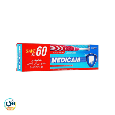 Medicam Dental Cream Toothpaste Brush Pack