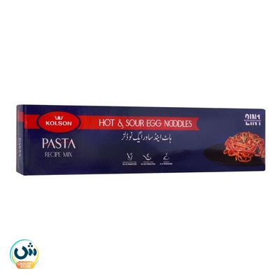 Kolson Hot & Sour Egg Noodles Pasta Recipe Mix