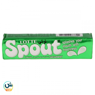 Lotte Spout Spearmint Chewing Gum