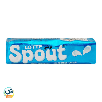 Lotte Spout Peppermint Flavour Chewing Gum Stick