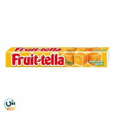 Fruit-tella Orange Flavor Bubble
