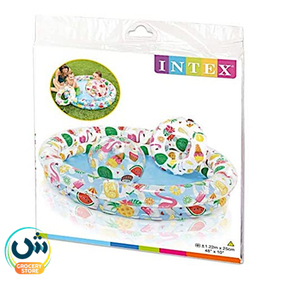 Intex 2-ring Pool Just So Fruity, 1.22m X 25cm (48 X 10 Inch)