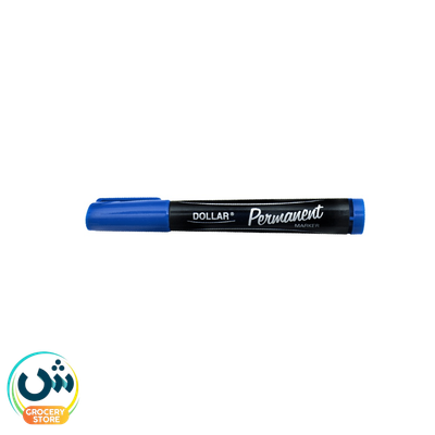 Dollar Permanent Blue Marker