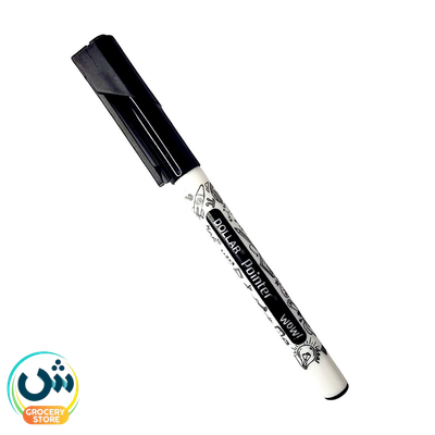 Dollar Pointer Black Marker