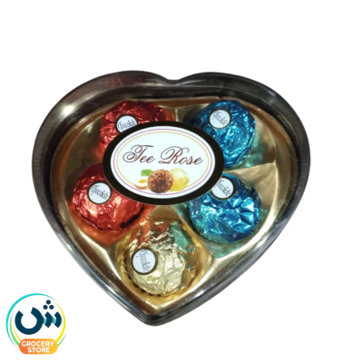 Tee Rose Heart Gift Chocolates