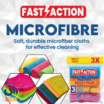 Fast Action 3x Microfiber Collection