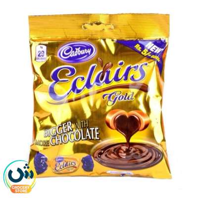 Cadbury Eclairs Gold Candy Pouch
