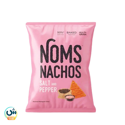 Noms Nachos Pink Salt & Pepper Chips