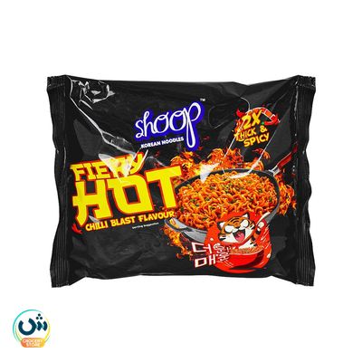 Shoop Fiery Hot Chilli Blast Flavour Korean Noodles