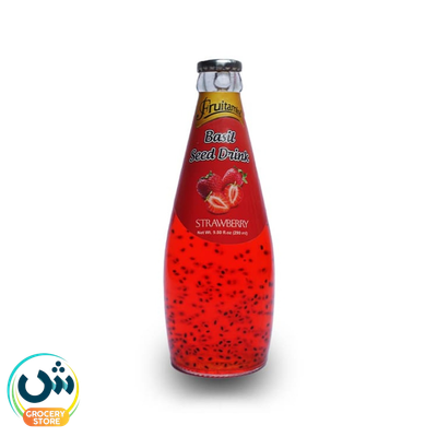 Fruitamins Basil Seed Drink Strawberry