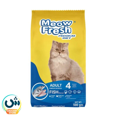 Meow Fresh Premium Diet Adult Fish Flavour Cat Food