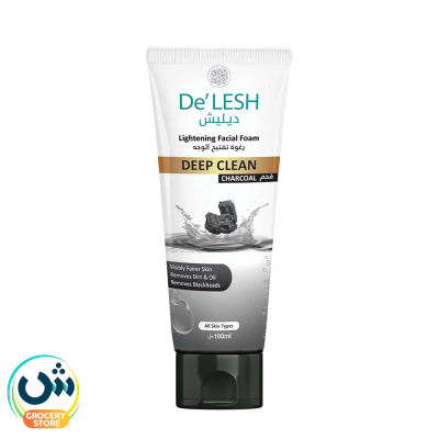 Delesh Face Wash Charcoal