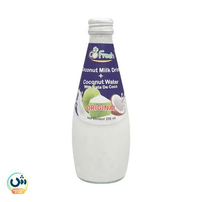CoFresh Coconut Milk Drink with Coconut Water and Nata de Coco, Original Flavor