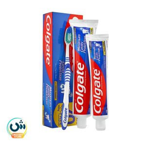 Colgate Mega Save 2xtoothpaste (195g, 100g) + 1xtoothbrush