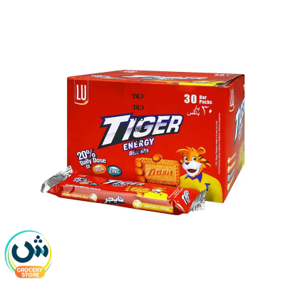 Tiger Energy Biscuits Box