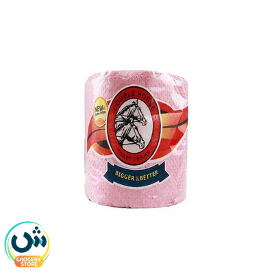 Double Horse Toilet Tissues Bigger & Better Pink