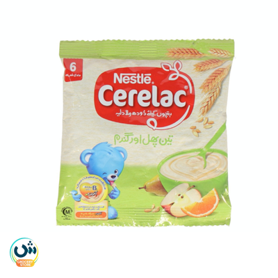 Nestle Cerelac Three Fruits And Wheat Baby Cereal 6+ Months