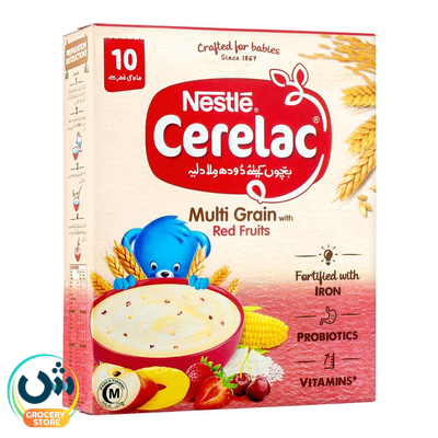 Nestle Cerelac Multi Grain With Red Fruits For 10+ Months