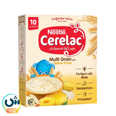Nestle Cerelac Multi Grain With Yellow Fruits