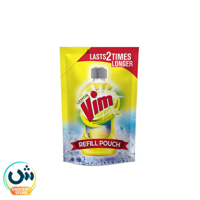 Vim Lemon Dishwash Active Gel Refill Pouch