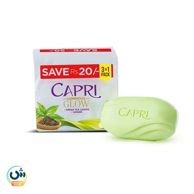 Capri Luminous Glow Green Tea & Ginger Soap