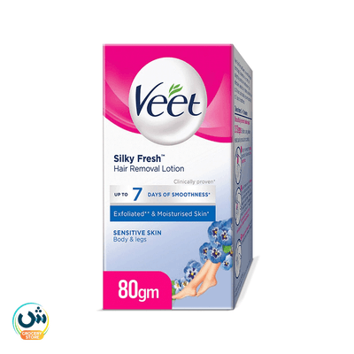 Veet Silky Fresh Hair Removal Lotion Sensitive Skin