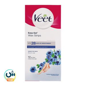 Veet Easy-gel Wax Strips Sensitive Skin