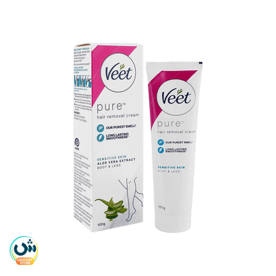 Veet Pure Sensitive Skin Aloe Vera Extract Hair Removal Cream Body & Legs