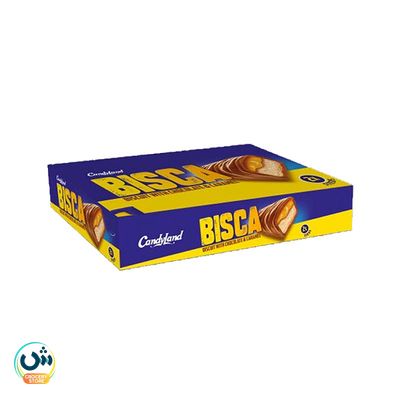 Candyland Bisca Biscuit With Chocolate & Caramel