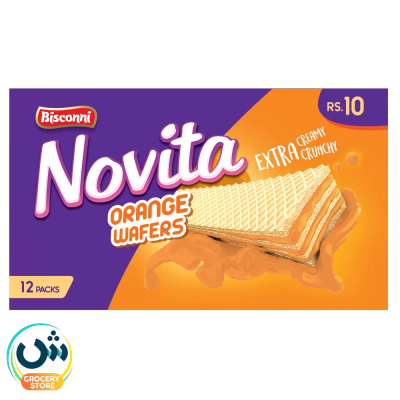 Bisconni Novita Orange Wafers