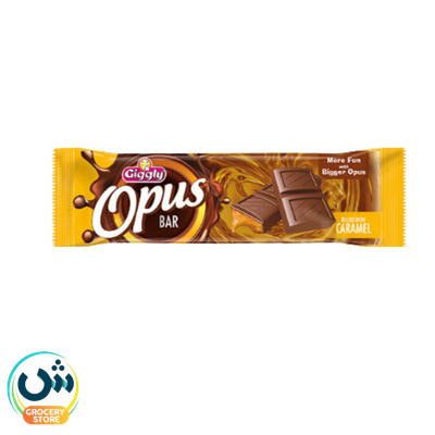 Giggly Opus Caramel Filled Chocolate Bar