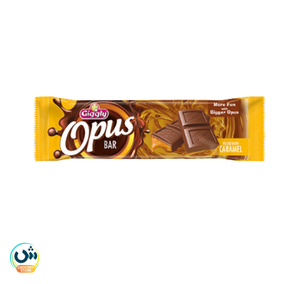 Giggly Opus Caramel Filled Chocolate Bar