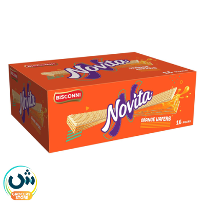 Bisconni Novita Orange Wafers