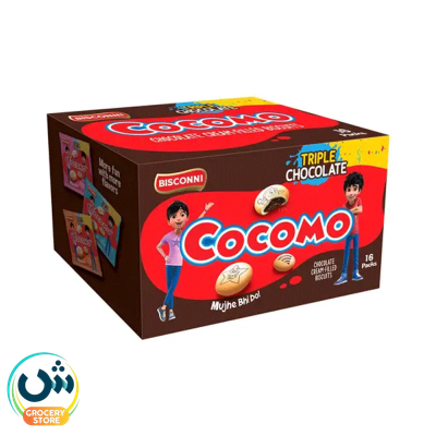 Bisconni Cocomo Triple Chocolate Cream-filled Biscuits