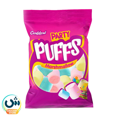 Candyland Party Puffs Marshmallow