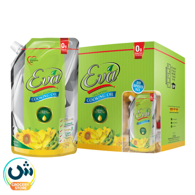 Eva Cooking Oil Stand-up Pouch Carton