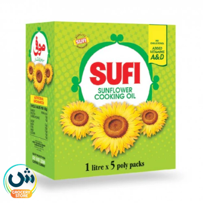 Sufi Sunflower Cooking Oil 1 Litre