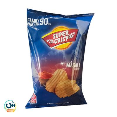 Super Crisp Masala Flavoured Potato Chips Family Pack