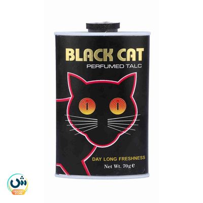 Black Cat Perfumed Talcum Powder